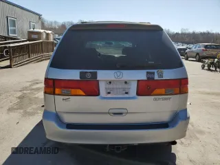 2004 Honda Odyssey EX-L with VIN 5FNRL18994B117140, listed as a Copart auction lot 49677635 with 247,237 mi miles and Salvage Title. Bid and sale history available at DreamBid. Image 6.