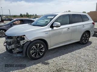 2018 Mitsubishi Outlander SEL with VIN JA4J24A59JZ029360, listed as a Copart auction lot 56431535 with 31,865 mi miles and Salvage title. Bid and sale history available at DreamBid. Image 1.
