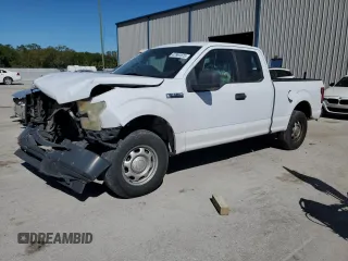 2015 Ford F-150 XL with VIN 1FTEX1CF5FKE34886, listed as a Copart auction lot 47981875 with 341,002 mi miles and Salvage Title. Bid and sale history available at carsss.com. Image 1.