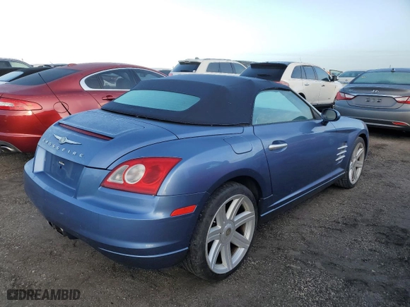 2005 Chrysler Crossfire Limited with VIN 1C3AN65L65X046320, listed as a Copart auction lot 75063504 with 98059 miles and Salvage Title. Bid and sale history available at carsss.com. Image 3.