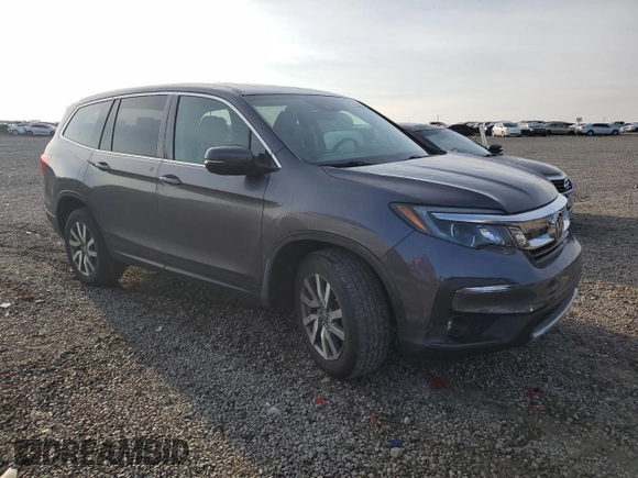 2020 Honda Pilot EX-L with VIN 5FNYF6H59LB016899, listed as a Copart auction lot 51489125 with 53,904 mi miles and Salvage title. Bid and sale history available at DreamBid. Image 4.