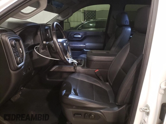 2021 Chevrolet Silverado 1500 LTZ with VIN 1GCUYGED8MZ339153, listed as a Copart auction lot 47932015 with 127,270 mi miles and Salvage Title. Bid and sale history available at DreamBid. Image 7.
