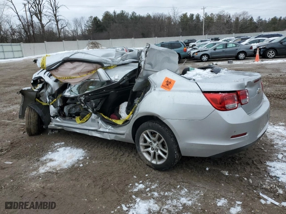 2013 Chevrolet Malibu LT with VIN 1G11C5SA9DF194764, listed as a Copart auction lot 86176614 with 0 mi miles and Non Repairable. Bid and sale history available at carsss.com. Image 2.