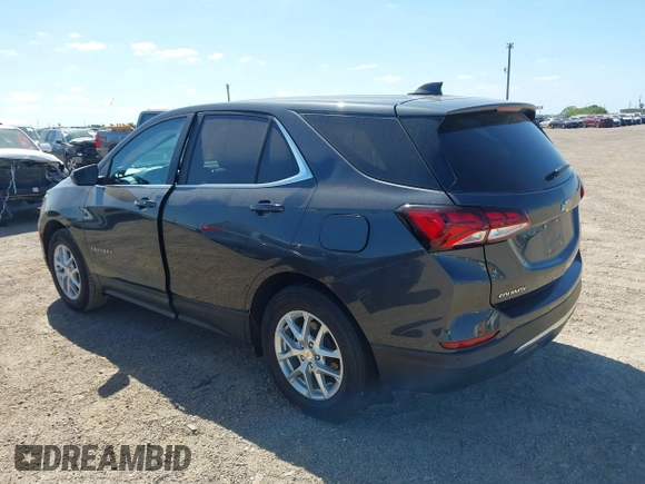 2023 Chevrolet Equinox LT z VIN 3GNAXUEG8PS126114, wystawiony jako IAAI lot #41953262 z przebiegiem 27 639 mil mil oraz . Historia ofert i sprzedaży dostępna na DreamBid. Obrazek 3.