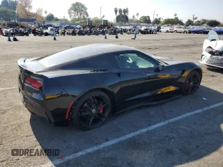 2016 Chevrolet Corvette Z51 3LT with VIN 1G1YM2D72G5115814, listed as a Copart auction lot 89352015 with 43,692 mi miles and Salvage title. Bid and sale history available at DreamBid. Image 3.