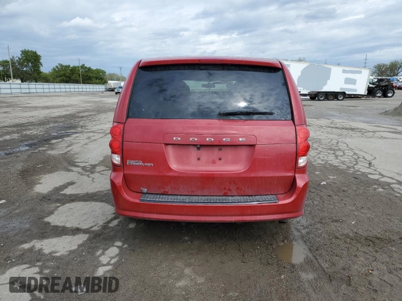 2015 Dodge Grand Caravan American Value with VIN 2C4RDGBG9FR651107, listed as a Copart auction lot 56194015 with 204,403 mi miles and Clean Title. Bid and sale history available at DreamBid. Image 6.
