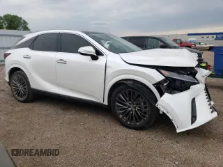 2023 Lexus RX with VIN 2T2BBMCAXPC018628, listed as a Copart auction lot 57756034 with 5,571 mi miles and Salvage Title. Bid and sale history available at carsss.com. Image 4.