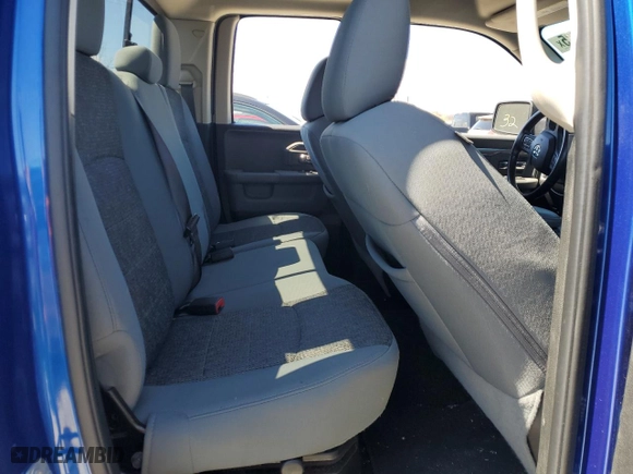 2019 Ram 1500 Classic Big Horn with VIN 1C6RR7GT1KS669172, listed as a Copart auction lot 53135295 with 123,274 mi miles and Clean Title. Bid and sale history available at carsss.com. Image 10.
