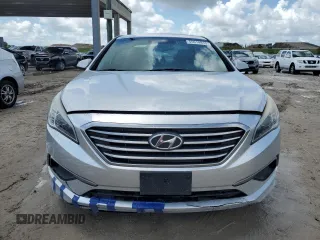 2016 Hyundai Sonata SE with VIN 5NPE24AF9GH352565, listed as a Copart auction lot 55914915 with 136,689 mi miles and Clean Title. Bid and sale history available at carsss.com. Image 5.