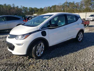 2020 Chevrolet Bolt EV LT with VIN 1G1FW6S06L4140455, listed as a Copart auction lot 48456435 with 52,600 mi miles and Salvage Title. Bid and sale history available at carsss.com. Image 1.