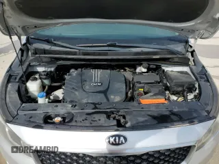 2016 Kia Sedona L with VIN KNDMA5C16G6206463, listed as a Copart auction lot 45332245 with 148,462 mi miles and Salvage Title. Bid and sale history available at carsss.com. Image 12.