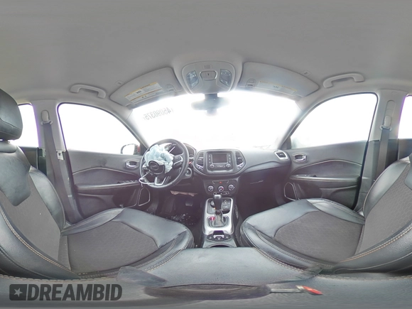 2018 Jeep Compass Latitude with VIN 3C4NJDBB4JT185747, listed as a Copart auction lot 45090375 with 87,419 mi miles and Clean Title. Bid and sale history available at DreamBid. Image 15.