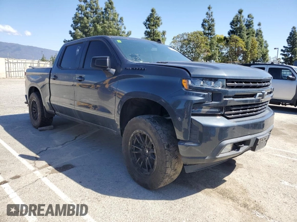 2020 Chevrolet Silverado 1500 RST with VIN 3GCPWDET7LG196686, listed as a Copart auction lot 49129375 with 72,562 mi miles and Salvage Title. Bid and sale history available at DreamBid. Image 4.