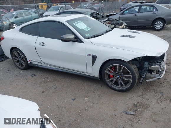 2021 BMW 4 Series M440i xDrive with VIN WBA13AR06MCF78418, listed as a IAAI auction lot 41257716 with 35,974 mi miles and . Bid and sale history available at DreamBid. Image 13.