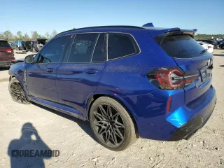 2023 BMW X3 M with VIN 5YM13EC03P9P70498, listed as a Copart auction lot 50029025 with 29,101 mi miles and Salvage Title. Bid and sale history available at carsss.com. Image 2.