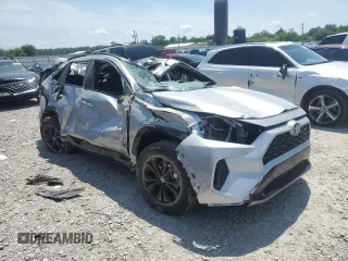 2023 Toyota RAV4 Hybrid SE with VIN 4T3T6RFV6PU106588, listed as a Copart auction lot 57611575 with Not provided miles and Salvage title. Bid and sale history available at DreamBid. Image 4.