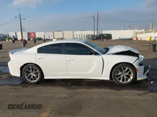2023 Dodge Charger GT with VIN 2C3CDXHG1PH649165, listed as a IAAI auction lot 41459802 with 25,481 mi miles and . Bid and sale history available at carsss.com. Image 13.