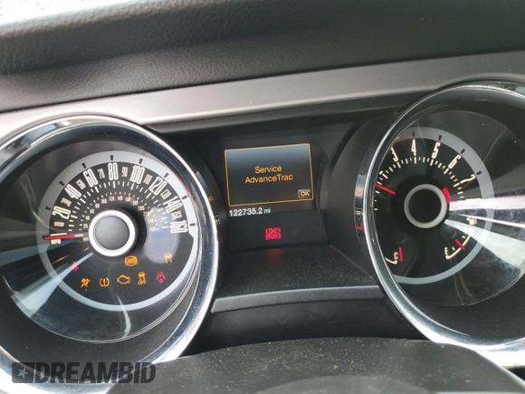 2013 Ford Mustang GT with VIN 1ZVBP8CF9D5284530, listed as a Copart auction lot 50451975 with 122,735 mi miles and Salvage Title. Bid and sale history available at DreamBid. Image 9.