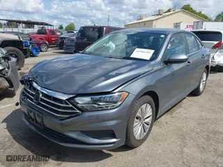 2019 Volkswagen Jetta S with VIN 3VWC57BU8KM005774, listed as a IAAI auction lot 41946291 with 40,590 mi miles. Bid and sale history available at carsss.com. Image 19.