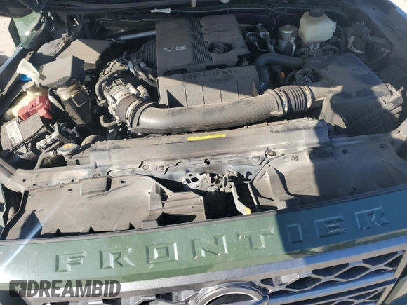 2022 Nissan Frontier Pro-X with VIN 1N6ED1EJ3NN604795, listed as a Copart auction lot 88792115 with 62,856 mi miles and Salvage title. Bid and sale history available at DreamBid. Image 12.