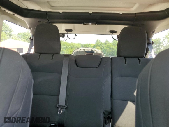2020 Jeep Wrangler Unlimited Sport Altitude with VIN 1C4HJXDG2LW323502, listed as a Copart auction lot 59716595 with 47,296 mi miles and Salvage title. Bid and sale history available at DreamBid. Image 10.