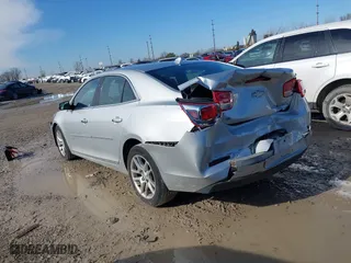 2014 Chevrolet Malibu LT with VIN 1G11C5SL9EF241729, listed as a IAAI auction lot 41863346 with 160,010 mi miles. Bid and sale history available at carsss.com. Image 3.