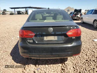 2012 Volkswagen Jetta Sedan TDI w/Premium & Nav with VIN 3VWLL7AJ6CM365026, listed as a Copart auction lot 50260375 with 191,576 mi miles and Salvage Title. Bid and sale history available at carsss.com. Image 6.