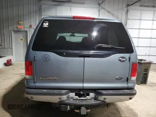 2001 Ford Excursion XLT z VIN 1FMNU41S11ED30084, wystawiony jako Copart lot #85847624 z przebiegiem 122 272 mil mil oraz Szkoda całkowita • Salvage title. Historia ofert i sprzedaży dostępna na DreamBid. Obrazek 6.