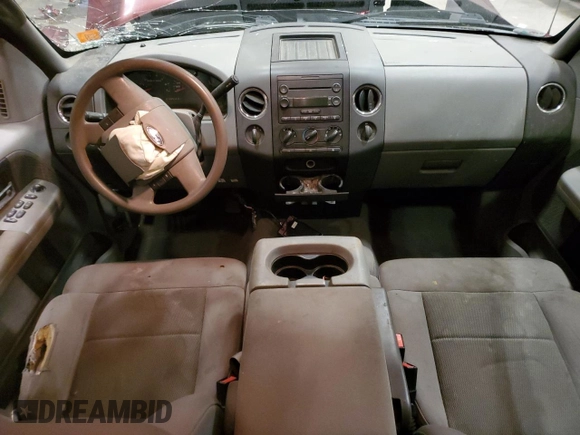 2006 Ford F-150 XLT with VIN 1FTPX14576NA40111, listed as a Copart auction lot 51512255 with 0 mi miles and Non Repairable. Bid and sale history available at carsss.com. Image 8.