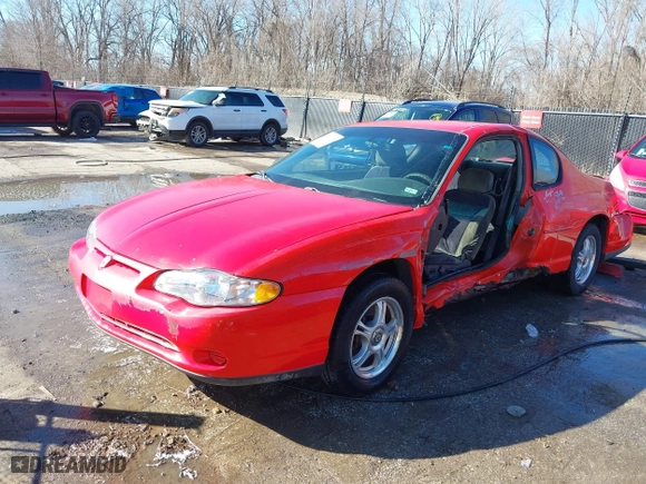 2001 Chevrolet Monte Carlo LS with VIN 2G1WW12E519270056, listed as a IAAI auction lot 41657618 with 247,390 mi miles. Bid and sale history available at carsss.com. Image 18.