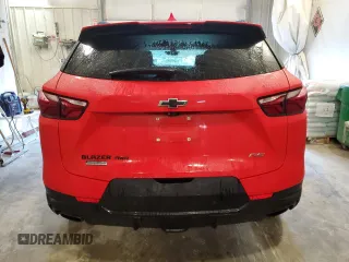 2019 Chevrolet Blazer RS with VIN 3GNKBJRS3KS690164, listed as a Copart auction lot 84563264 with 110,980 mi miles and Salvage Title. Bid and sale history available at DreamBid. Image 6.