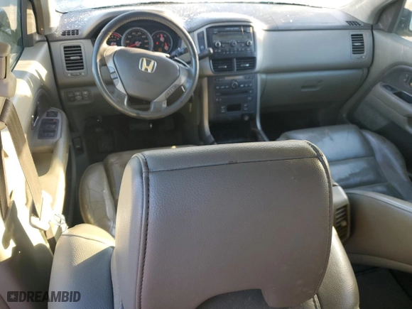 2006 Honda Pilot EX-L with RES with VIN 5FNYF28636B005046, listed as a Copart auction lot 87370014 with 249,354 mi miles and Salvage Title. Bid and sale history available at carsss.com. Image 8.