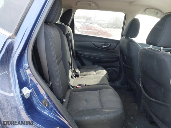 2017 Nissan Rogue SL with VIN 5N1AT2MT3HC823541, listed as a IAAI auction lot 41784901 with 157,840 mi miles. Bid and sale history available at carsss.com. Image 8.