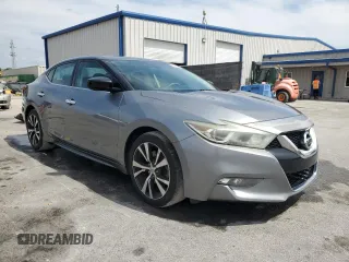 2016 Nissan Maxima SV with VIN 1N4AA6AP8GC401147, listed as a Copart auction lot 54202185 with 76,514 mi miles and Salvage Title. Bid and sale history available at DreamBid. Image 4.