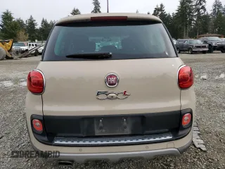 2014 FIAT 500L Trekking with VIN ZFBCFADH3EZ018502, listed as a Copart auction lot 48713985 with 63,939 mi miles and Clean Title. Bid and sale history available at DreamBid. Image 6.