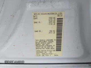 2015 Nissan Altima S with VIN 1N4AL3AP2FN331236, listed as a IAAI auction lot 41929242 with 100,439 mi miles and . Bid and sale history available at carsss.com. Image 9.