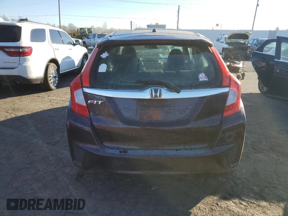 2015 Honda Fit EX-L with VIN 3HGGK5H86FM730356, listed as a Copart auction lot 41883655 with Not provided miles and Salvage title. Bid and sale history available at DreamBid. Image 6.