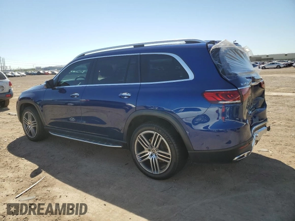 2020 Mercedes-Benz GLS with VIN 4JGFF5KE2LA165749, listed as a Copart auction lot 68276543 with 35,058 mi miles. Bid and sale history available at carsss.com. Image 2.