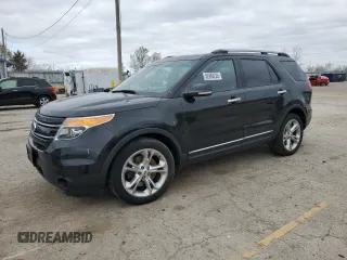 2014 Ford Explorer Limited with VIN 1FM5K7F84EGB85069, listed as a Copart auction lot 52988235 with 222,687 mi miles and Salvage Title. Bid and sale history available at carsss.com. Image 1.