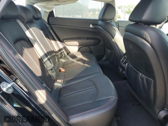2017 Kia Optima SX with VIN 5XXGW4L2XHG144344, listed as a Copart auction lot 63154195 with 81,467 mi miles and Salvage title. Bid and sale history available at DreamBid. Image 10.