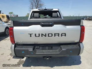 2025 Toyota Tundra 4WD SR with VIN 5TFLA5DB5SX253960, listed as a Copart auction lot 51178305 with 8,916 mi miles and Salvage Title. Bid and sale history available at carsss.com. Image 6.