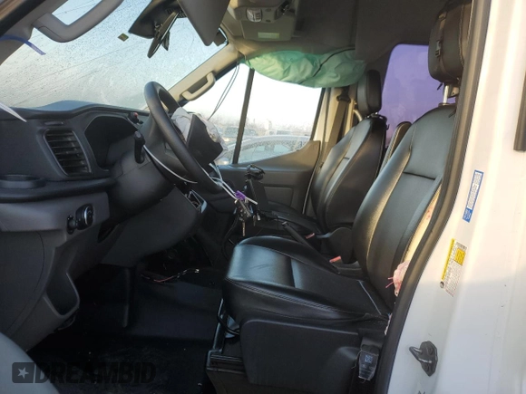2020 Ford Transit z VIN 1FMZK1C87LKB11433, wystawiony jako Copart lot #85380574 z przebiegiem Nie podano mil oraz Szkoda całkowita • Salvage title. Historia ofert i sprzedaży dostępna na DreamBid. Obrazek 7.