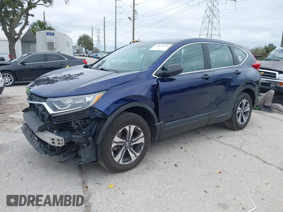 2017 Honda CR-V LX with VIN 2HKRW6H32HH224845, listed as a IAAI auction lot 41634528 with 125,771 mi miles. Bid and sale history available at carsss.com. Image 18.