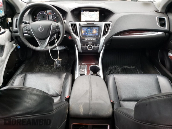 2015 Acura TLX V6 Tech with VIN 19UUB2F52FA009698, listed as a Copart auction lot 47230565 with 151,675 mi miles and Clean Title. Bid and sale history available at carsss.com. Image 8.