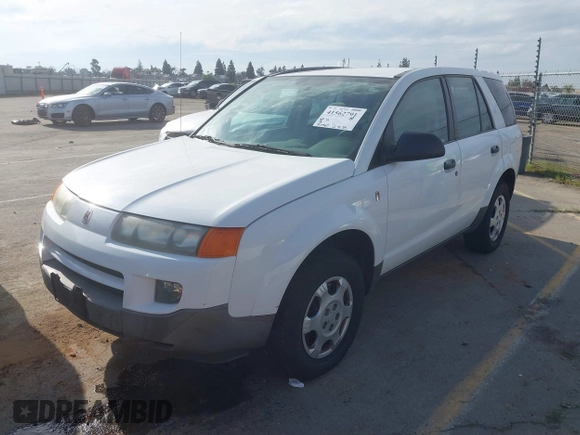 2003 Saturn VUE z VIN 5GZCZ53B13S851633, wystawiony jako IAAI lot #41562791 z przebiegiem 83 567 mil mil oraz . Historia ofert i sprzedaży dostępna na DreamBid. Obrazek 2.