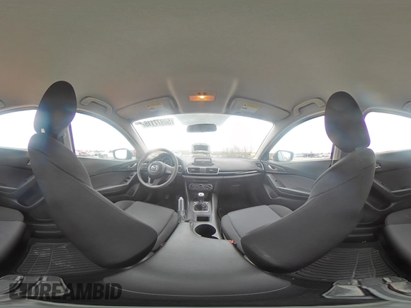 2014 Mazda 3 i SV with VIN JM1BM1T74E1148567, listed as a Copart auction lot 50977115 with 85,792 mi miles and Salvage Title. Bid and sale history available at DreamBid. Image 13.