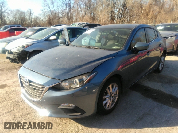 2016 Mazda 3 i Sport with VIN JM1BM1K71G1333485, listed as a IAAI auction lot 35517579 with 178,962 mi miles and . Bid and sale history available at DreamBid. Image 2.