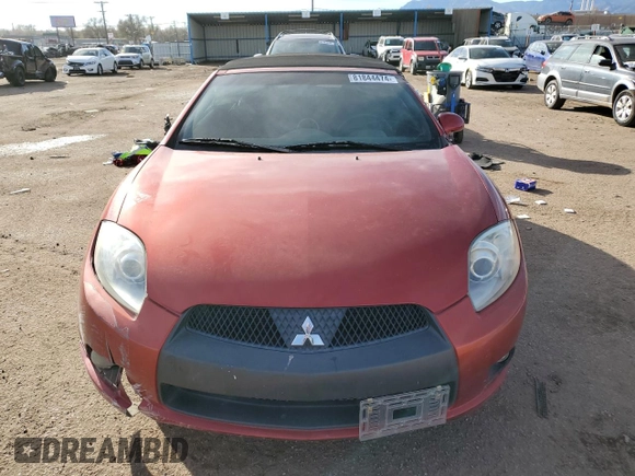 2010 Mitsubishi Eclipse GT with VIN 4A37L3ET6AE007157, listed as a Copart auction lot 81844474 with 153,391 mi miles and Salvage Title. Bid and sale history available at DreamBid. Image 5.