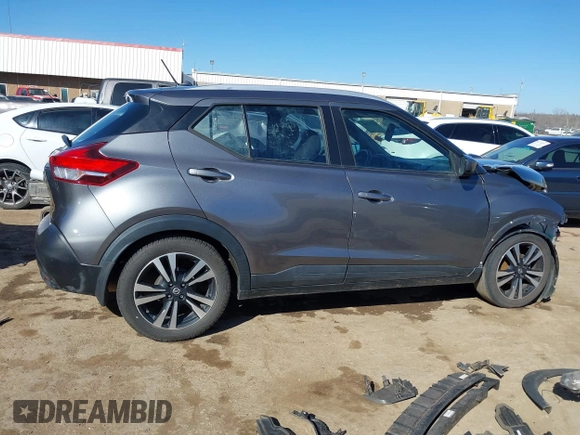 2018 Nissan Kicks S with VIN 3N1CP5CU4JL512601, listed as a IAAI auction lot 41737969 with 106,195 mi miles and . Bid and sale history available at DreamBid. Image 14.