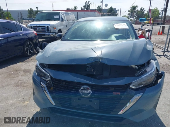 2024 Nissan Sentra SR with VIN 3N1AB8DV8RY388197, listed as a IAAI auction lot 42227247 with 8,928 mi miles and . Bid and sale history available at DreamBid. Image 13.
